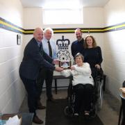 The opening of the room at Winchester Rugby Club in honour of Geoff Toogood