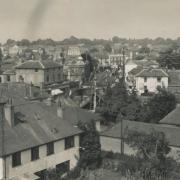 View from the telephone exchange building in Suffolk Road, c. 1951