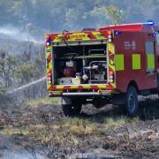 Andover wildfire alert issued ahead of 23C heat