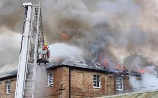 The Stables building, on Jadgalik Road, was devastated by a huge fire in July 2022