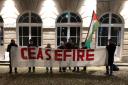 A weekly vigil calling for a ceasefire in Gaza is being held in Andover