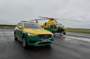 Hampshire and Isle of Wight Air Ambulance's new service vehicle