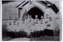 Hurstbourne Tarrant church choir, 1890. NOP