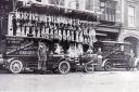 Webb & Wilson, Purveyors of Meat, Bridge Street, Andover, early 20th century.