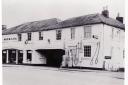 Henlys Garage, Bridge Street Andover in the early 1960s. Then a BMC dealership.  Today this is the site of the town centre Sainsburys.  NOP.