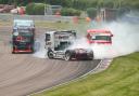 File photo of the British Truck Racing Association Meeting at Thruxton. (pic by Paul Korkus).