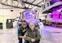 Care home residents treated to visit to the Army Flying Museum