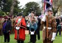 Remembrance Sunday parade and service in Andover