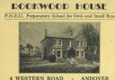 Advertisement for Rookwood House from 1938
