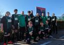 Andover New Street Youth - Streets Ahead wearing kits with new sponsor name