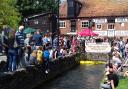 The Great Andover River Duck Race