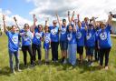 The Love Augusta Park volunteer team celebrates