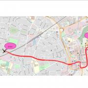 The route of Andover Carnival this year