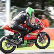 Jake Archer in action at Cadwell Park Image:Kerry Rawson