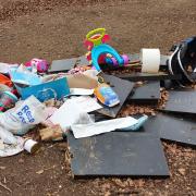 The items were dumped at Windmill Hill Plantation