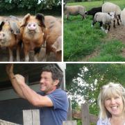 Oaktrack owners Jim and Tina Wells are looking forward to welcoming members of the public to Oaktrack (photo credit: Oaktrack Farm and Smallholding)