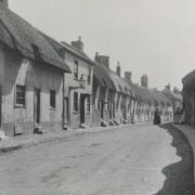 A photo of New Street in Andover taken just before 1900