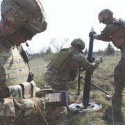Hirtenberger Defence System's 81mm mortars have a fully digital fire-control system. Picture: HDS