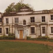 Anton House in Weyhill Road, just before demolition in 1985.