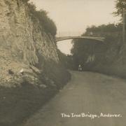 The Iron Bridge in Micheldever Road, circa 1910