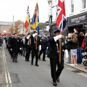 Andover Remembrance Day parade 2022