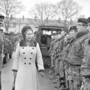 Her Majesty Queen Elizabeth II visited Tidworth 50 years ago this week on Friday, December 7, 1973.