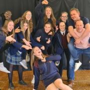 West End actors work with GCSE drama students