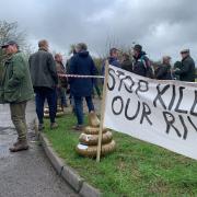 LIVE updates at protest against wastewater discharge into River Test