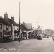 Stockbridge in the 1950’s appeared to support at least three petrol stations. Opposite the town hall is the petrol station referred to in the ’10 Years Ago’ article below. Postcard from the David Howard collection.