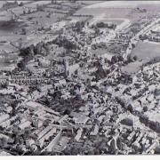Andover from the, circa early 1960s. From the J Everest collection – an air photo of CE Wardell.