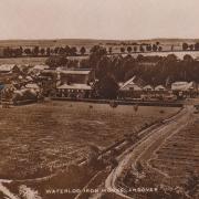 Waterloo Iron Works, Anna Valley, circa 1900.  Postcard for the David Howard collection.