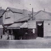 Clare Cafe, which was sited on the corner of London Street and East Street Andover, in 1934.  NOP