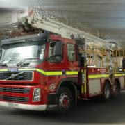 Firefighters were called to Rectory Close in Tidworth on May 20