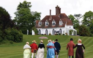 Houghton Lodge Gardens stepped back in time last year to mark its 230th anniversary