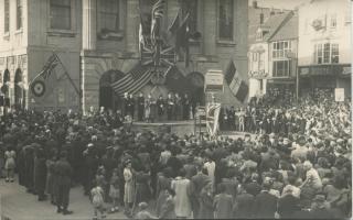 Victory in Europe: Andover on May 8, 1945