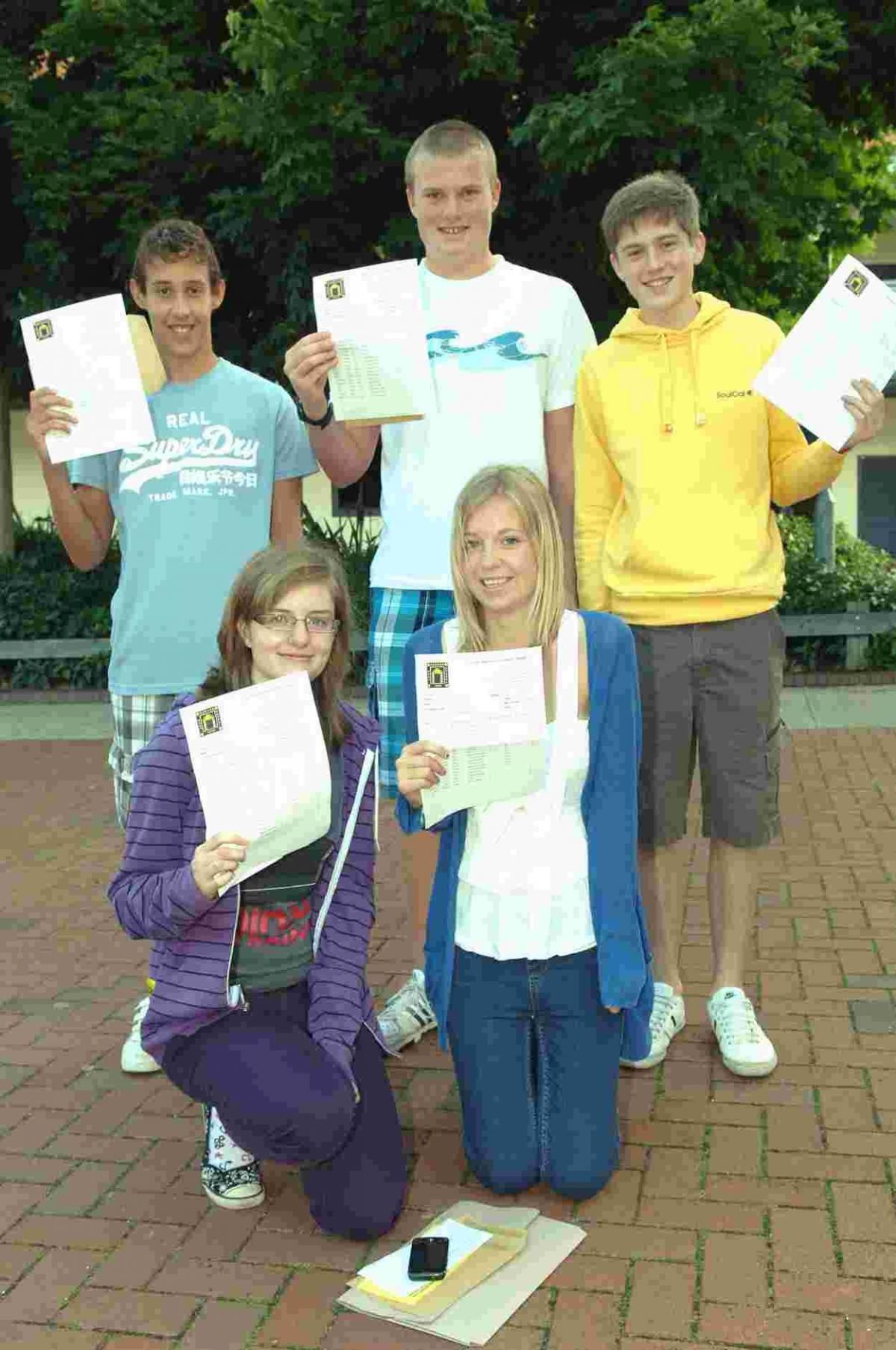 Exam Results Andover and District, August 2010
