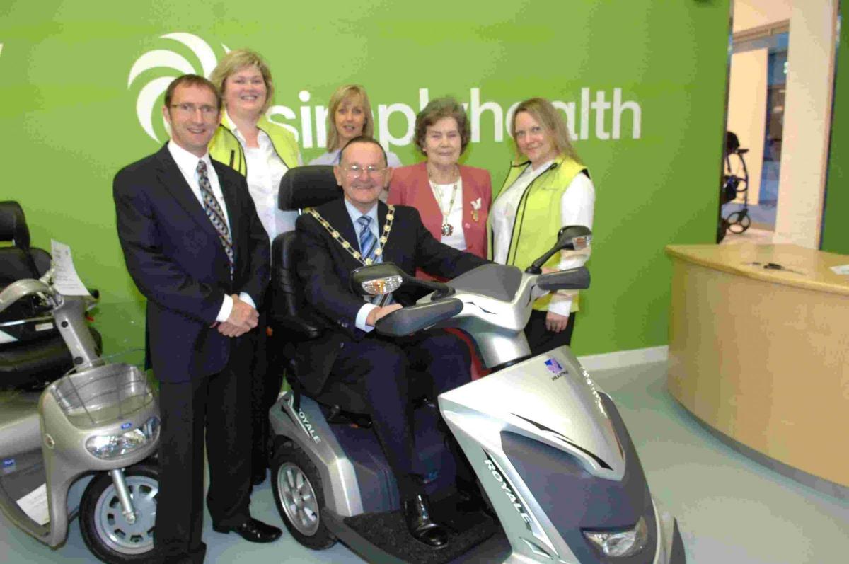 Simply Health shop opening in 2008