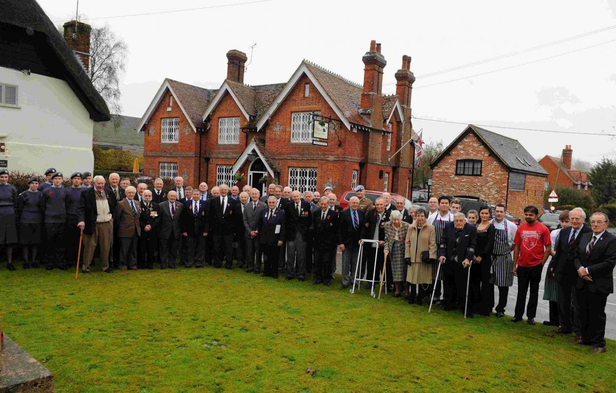 The Peat Spade hosting ex-Service personnel in 2012