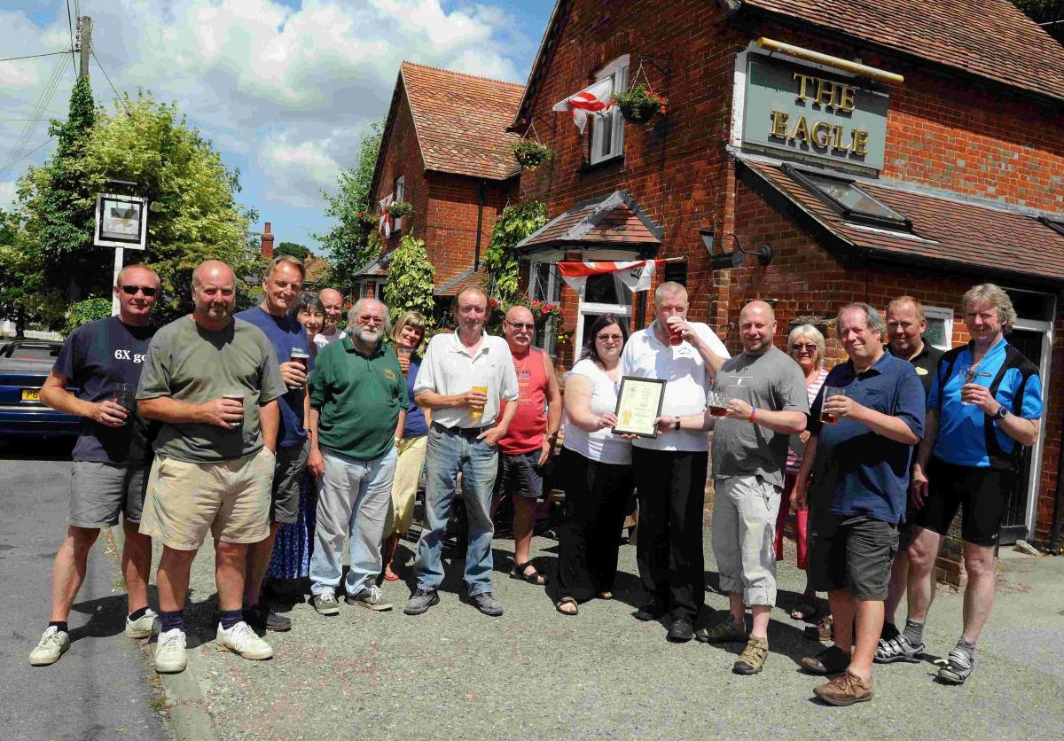 The Eagle, Abbotts Ann, Hampshire Pub of the Year 2010
