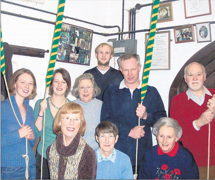 Abbotts Ann resident
Hannah Perkins, who has
been a member of St
Mary’s Church bellringers
since she was a
child, leaves for an
adventurous year abroad.