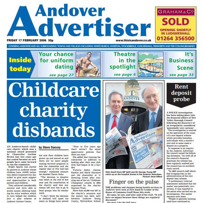 Front page 17 February 2006