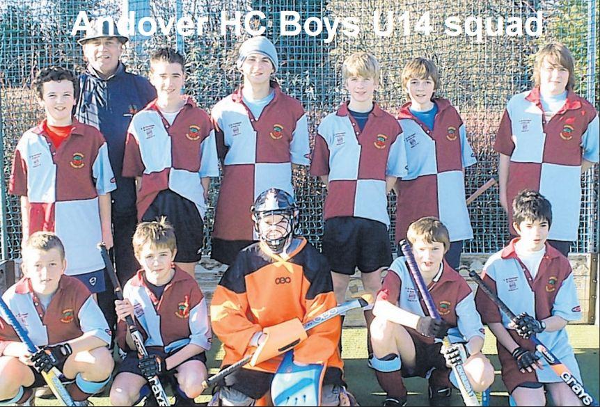 Andover Hockey Club boys' Under 14s