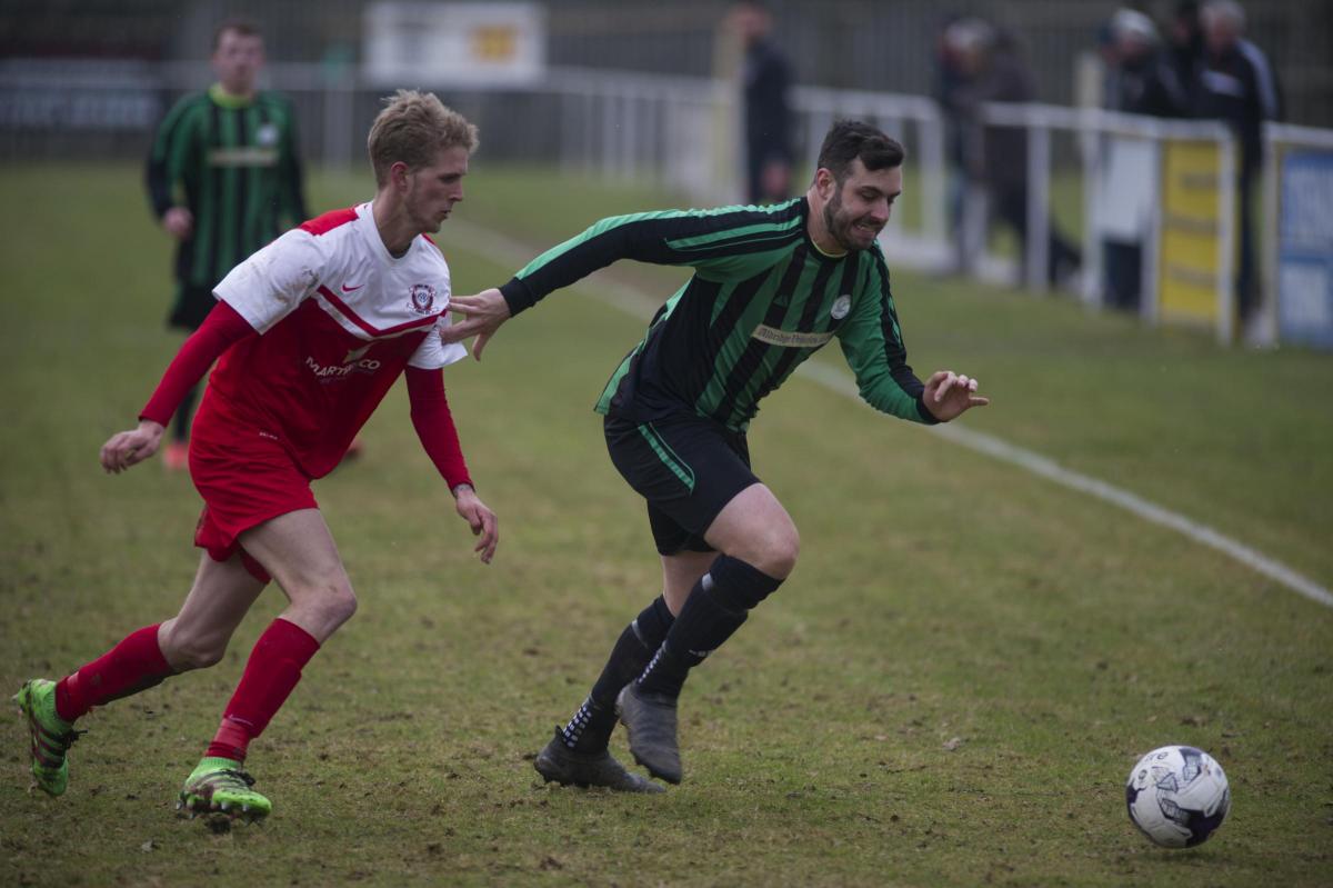Andover New Street v Ringwood Town, Foxcotte Park, Saturday 11 February - Picture by Daniel Murphy