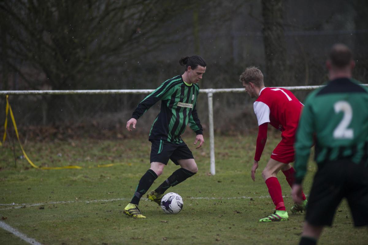 Andover New Street v Ringwood Town, Foxcotte Park, Saturday 11 February - Picture by Dan Murphy