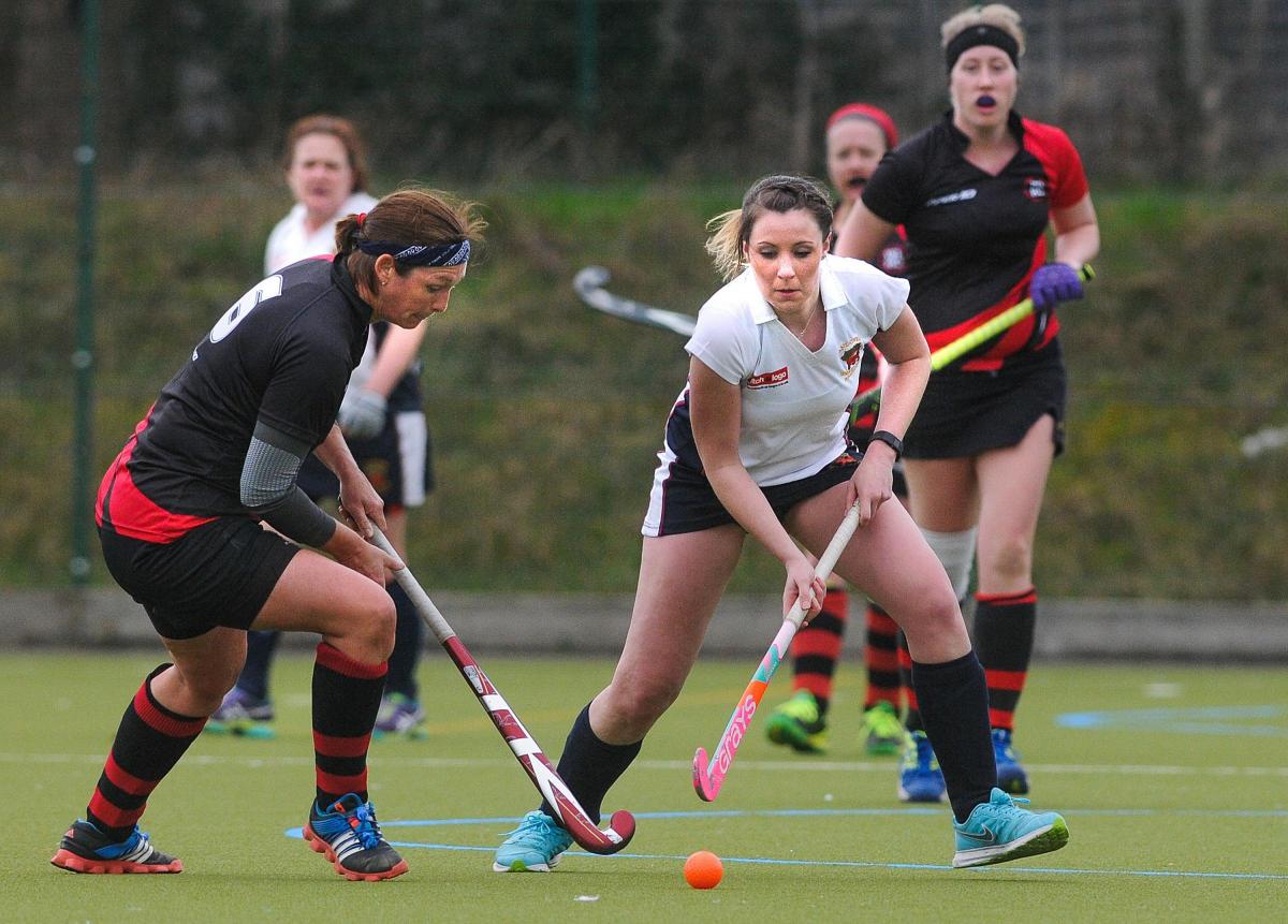 Action from Andover Ladies III v Waterside. 18 March - Picture Andy Brooks