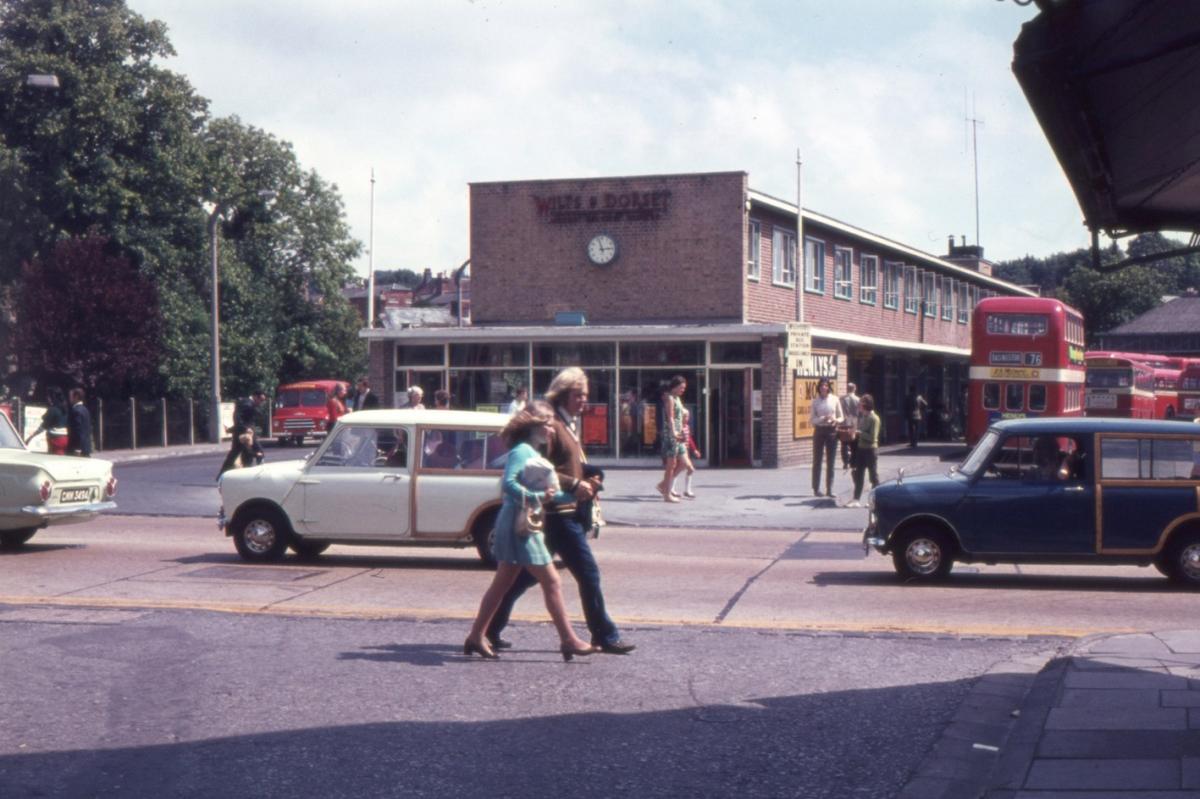 The bus station's booking office in the late 1960s - Picture Jeffery Saunders