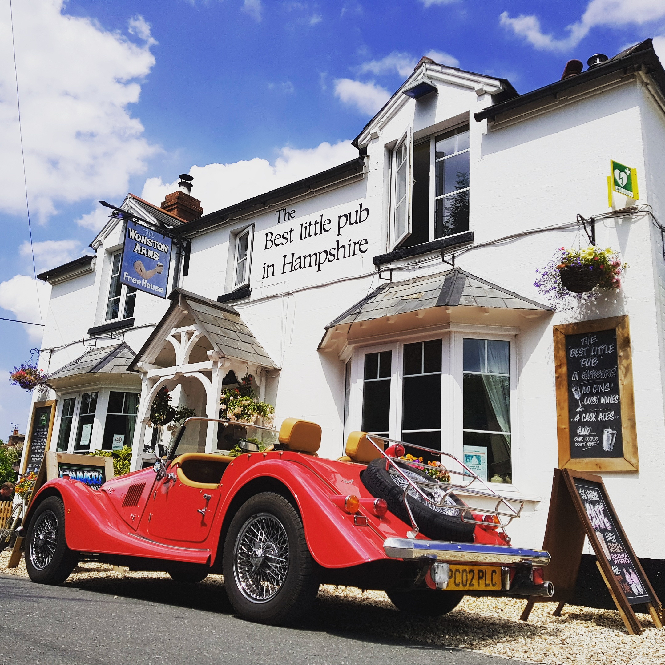 The Wonston Arms was CAMRA pub of the year in 2018