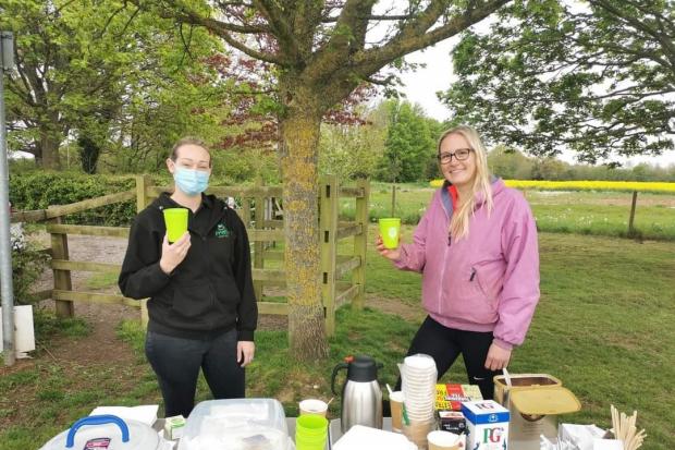 The Overton Cup scheme aims to reduce litter and plastic waste in the village.