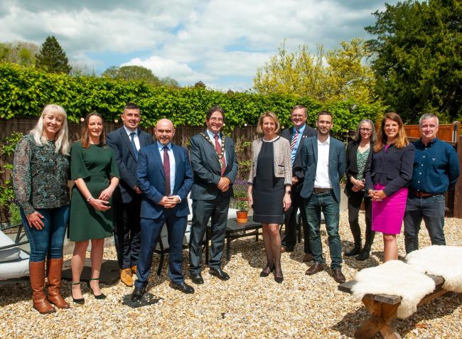 The team behind the Test Valley Business Awards 2021