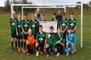 Andover New Street U13s received a cheque for over £600